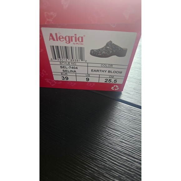 Alegria Selina Earthy Bloom Clog Shoes Women US 9 EUR 39 - Picture 4 of 4